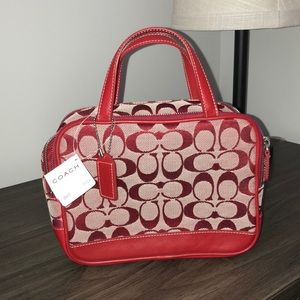 Coach Handbag Purse Red
